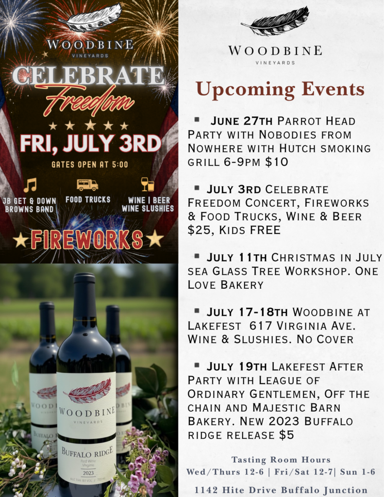 Upcoming Summer Events